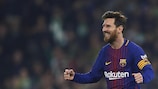 Lionel Messi revient à une unité du podium