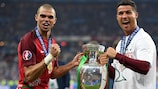 "Dobradinha" europeia para Pepe e Ronaldo