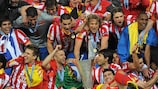 Atlético krönte sich in Hamburg zum Gewinner der UEFA Europa League
