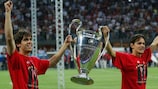 Milans Kaká und Filippo Inzaghi holten 2007 den Pokal