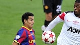 Patrice Evra reconheceu a superioridade do Barcelona sobre o Manchester United