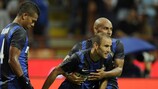O Inter empatou em casa com o Vaslui