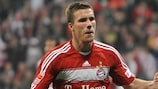 Lukas Podolski jogou três temporadas no Bayern