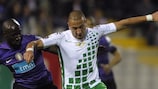 Nabil Ghilas em acção pelo Moreirense na época passada frente à sua nova equipa