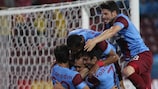 Trabzonspor will hope to close out their tie with Derry