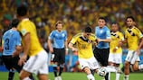James Rodríguez has scored five goals at the FIFA World Cup in Brazil, including this volley