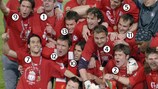 I trionfatori del Liverpool nel 2005
