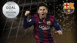 Messi gewinnt Wahl zum Tor der Saison