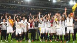 Sevilla gewann die UEFA Europa League zum dritten Mal in Folge