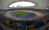 O NSC Olimpiyskiy, em Kiev, vai receber em 2018 a final da UEFA Champions League