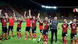 Vardar are the first Macedonian club to reach a major UEFA group stage