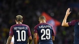 Neymar, Mbappé, Cavani, le meilleur trio d'Europe