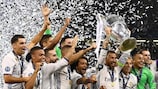 Real Madrid have won three of the past four UEFA Champions League titles