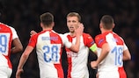 Slavia Praha are aiming to reach the group stage for the first time since 2007/08