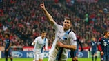 James Milner celebra el gol de la victoria del Manchester City en Múnich