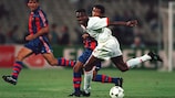 Марсель Десайи против Ромарио в финале Лиги чемпионов УЕФА 1994 года