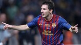 Lionel Messi em foco