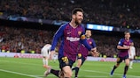 Lionel Messi, meilleur buteur de la Champions League et meilleur buteur des championnats européens