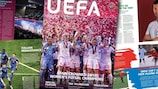 UEFA Direct ist digital auf Deutsch, Englisch und Französisch verfügbar.