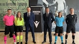 La société Macron signe un partenariat de trois ans et devient le fournisseur officiel des tenues de match des arbitres de l'UEFA