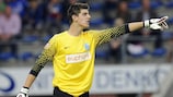 Thibaut Courtois has signed a five-year deal with Chelsea but will join Atlético on loan