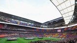 Финал ЛЧ-2010/11 на "Уэмбли" стал вторым по посещаемости в истории Лиги чемпионов, собрав 87695 зрителей