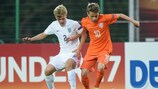 England and the Netherlands have met seven times in a U17 EURO final tournament