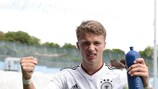 Jann-Fiete Arp scored hat-tricks in two of Germany's wins