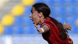 Lorena Navarro marcó el primer gol del partido