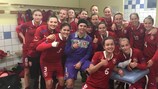 Сборная Чехии ранее никогда не играла в финальной стадии женских турниров