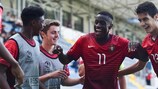 Portugal No11 Mesaque Dju scored one and set up another in the 5-0 quarter-final defeat of Austria