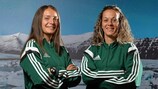 Referees Ivana Projkovska and Ivana Martinčić are making final tournament debuts in Iceland