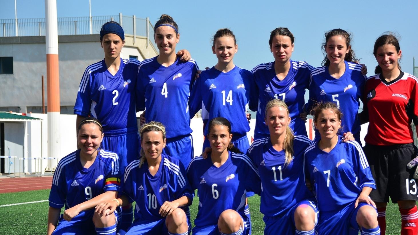 Andorra burst on to women's scene Women's Under17