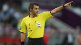 Italian referee Nicola Rizzoli at UEFA EURO 2012