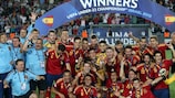 Thiago treble helps Spain retain Under-21 crown