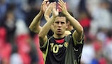 Eden Hazard played for Belgium against England at Wembley on Saturday