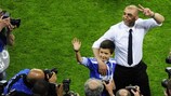 Roberto Di Matteo feiert das Ende einer bemerkenswerten Saison seiner Mannschaft