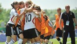 A Alemanha venceu a França no Europeu Feminino de Sub-17 e procura agora juntar-lhe o título mundial da categoria