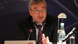 David Taylor, the UEFA General Secretary