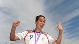 Kyra Malinowski spielte mit Deutschland eine überragende U17-Europameisterschaft