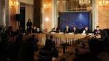 El Comité Ejecutivo de la UEFA reunido en Funchal, Madeira, el jueves y el viernes