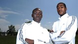 Centre-back pair Dennis Appiah (left) Darnel Situ have formed a sold partnership for France