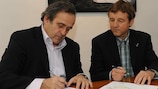 UEFA, Nyon sign Colovray agreement
