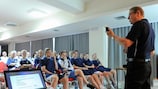 Anti-Doping-Unterricht in Skopje