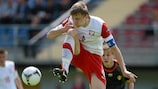 Gracjan Horoszkiewicz in action against Belgium on matchday one