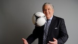 Jim Boyce, FIFA vice-president and Cliftonville fan