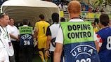 Anti-doping in practice at the 2010 UEFA European Under-19 Championship