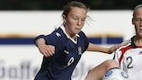 Caroline Weir scored in two matches for Scotland