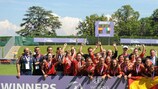 Spanien gewann die letzte Ausgabe der U17-EM der Frauen