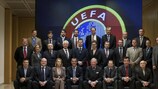 I delegati al seminario organizzato dalla UEFA e dalla IAP